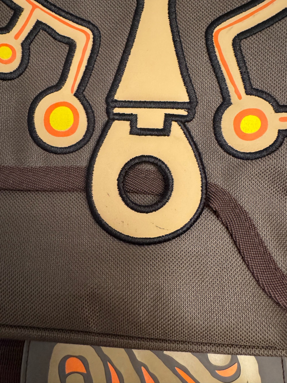 THE LEGEND OF ZELDA Breath of The Wild Sheikah Satchel Thinkgeek Messenger Bag - Picture 11 of 16